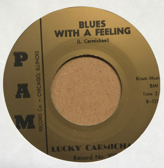 Single - Lucky Carmichael - Hey Girl / Blues With A Feeling