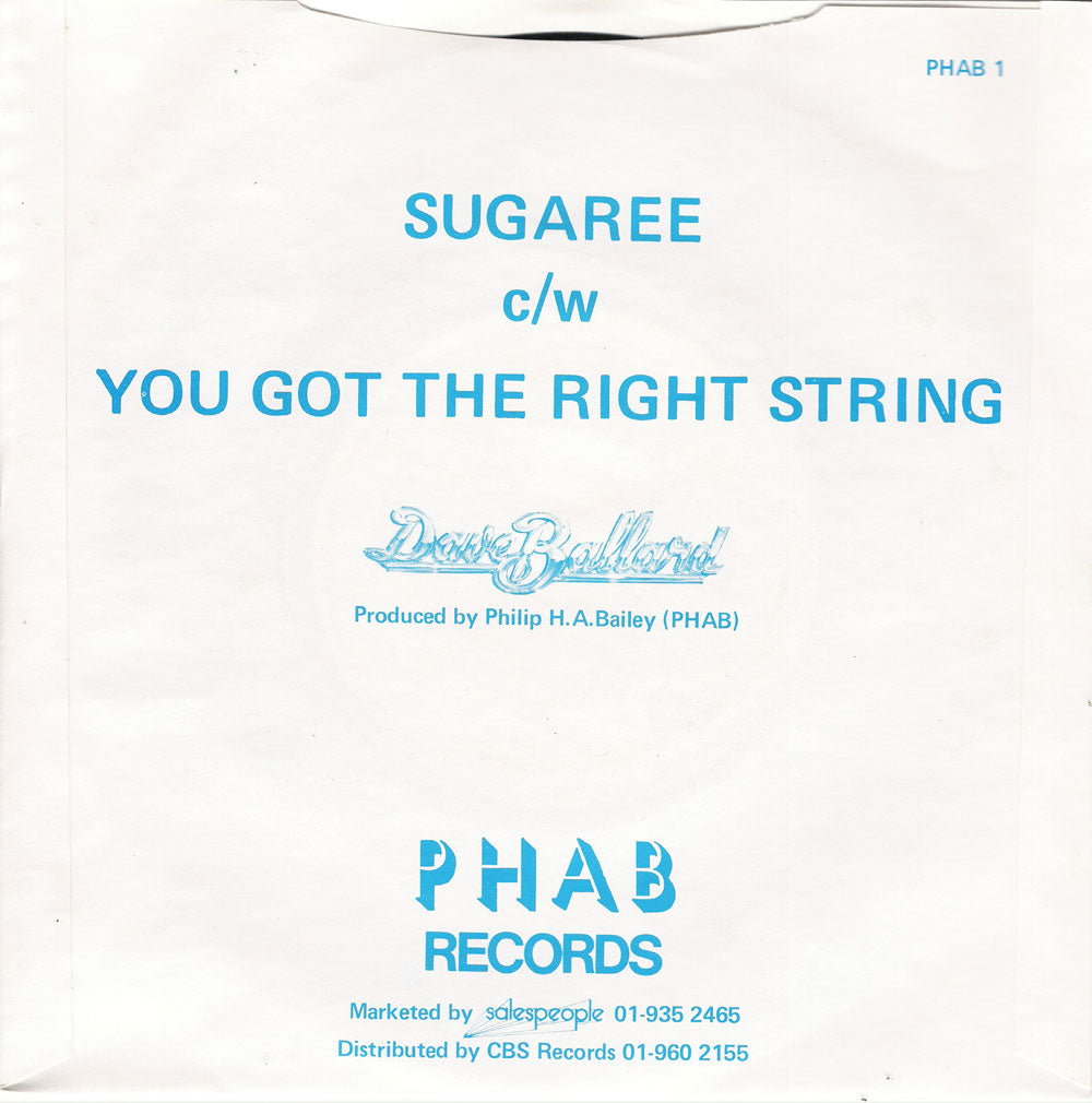 Single - Dave Ballard - Sugaree, You Got The Right String