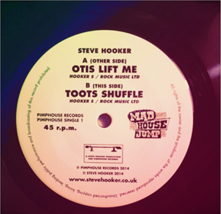 Single - Steve Hooker - Otis Lift Me, Toots Shuffle