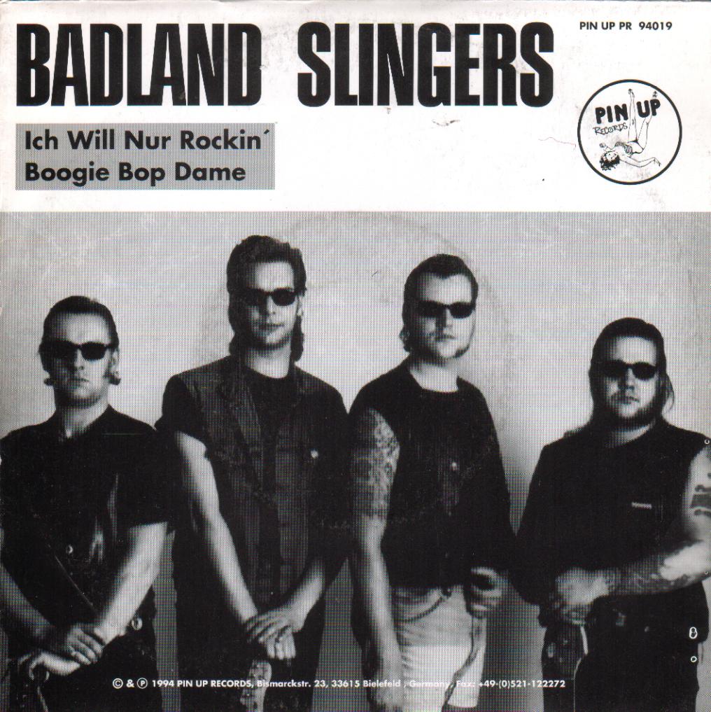 Single - Badland Slingers - Ich Will Nur Rockin', Boogie Bop Dame