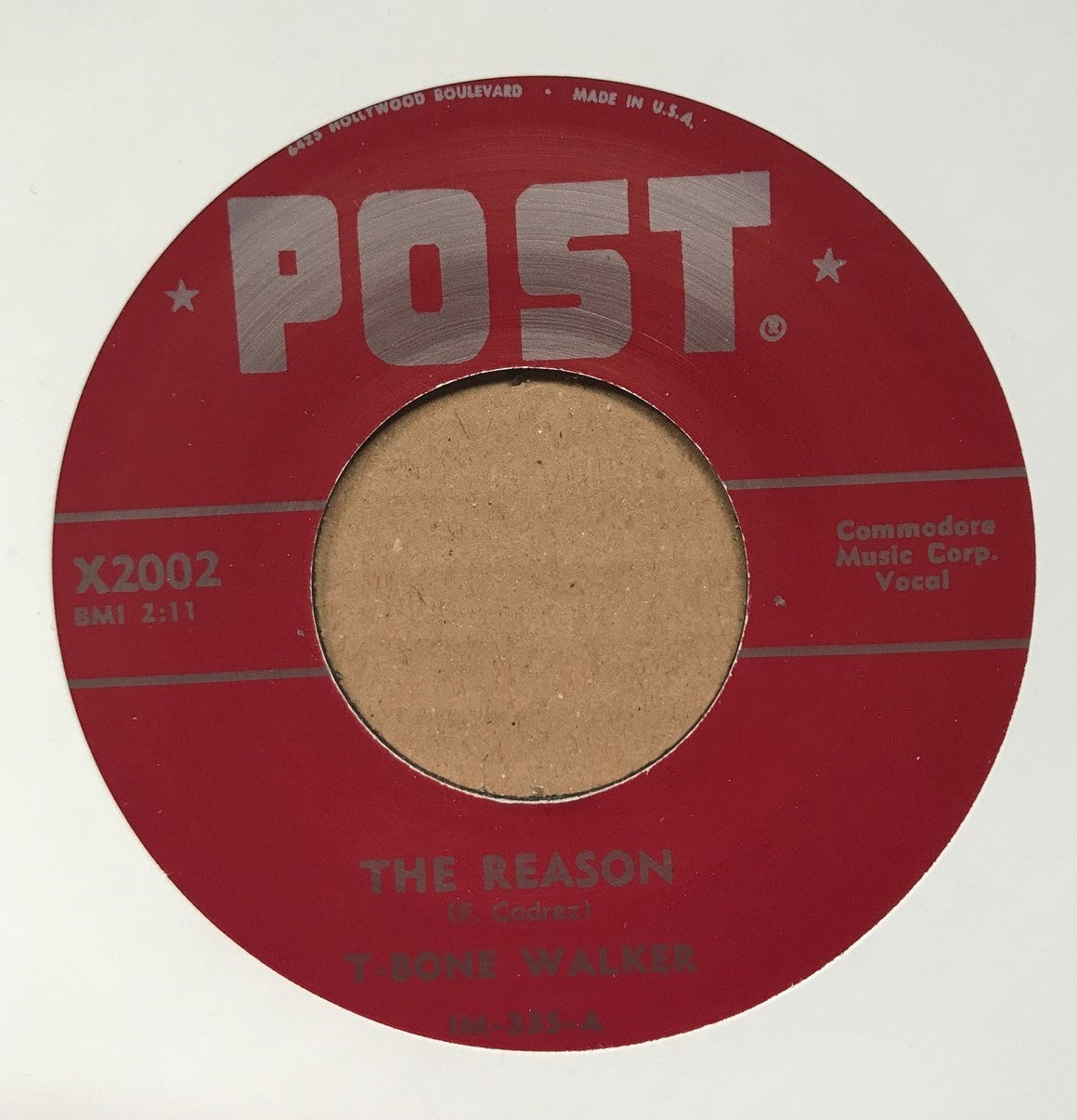 Single - VA - T - Bone Walker - The Reason / Earl Curry - Hobo