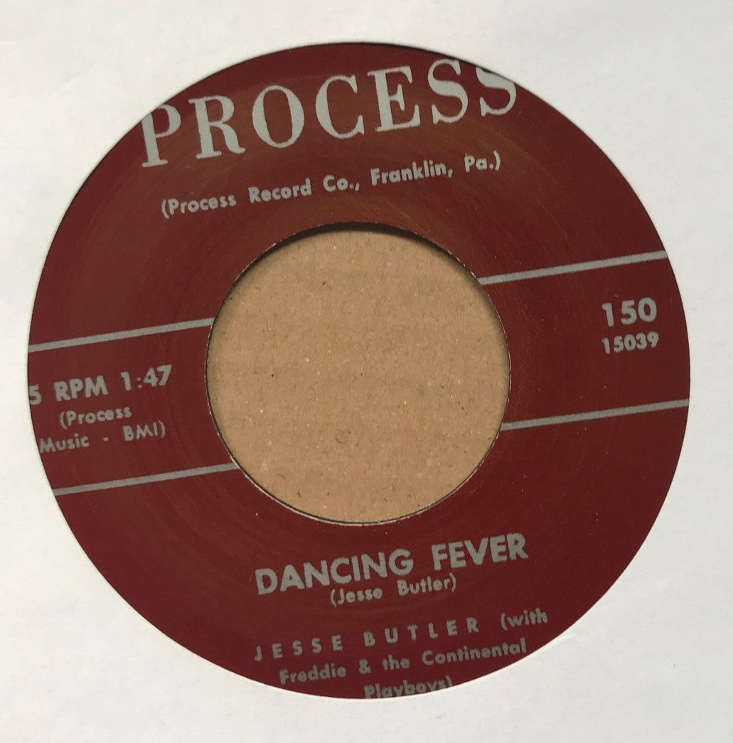 Single - Jesse Butler - Dancing Fever / Tear Drops And Pennies