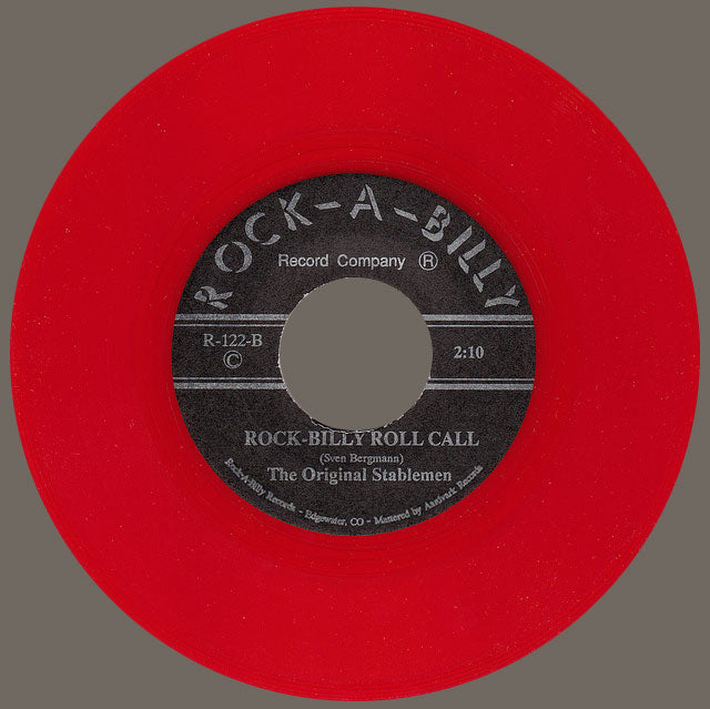 Single - Original Stablemen - Quarter Ton Baby; Rock-Billy Roll Call