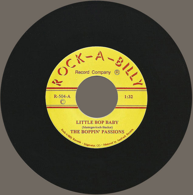 Single - Boppin' Passions - Little Bop Baby; Jitterbop Baby