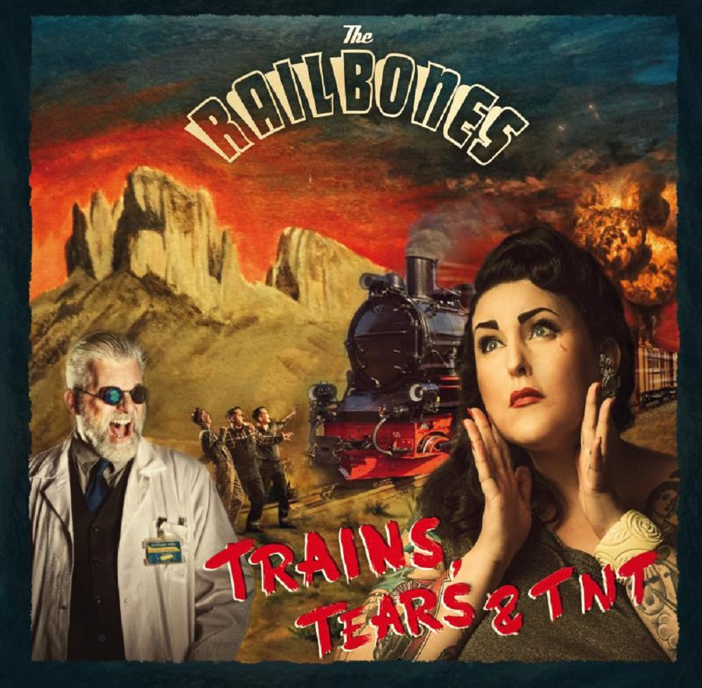 Single - Railbones - Trains, Tears & TNT + CD