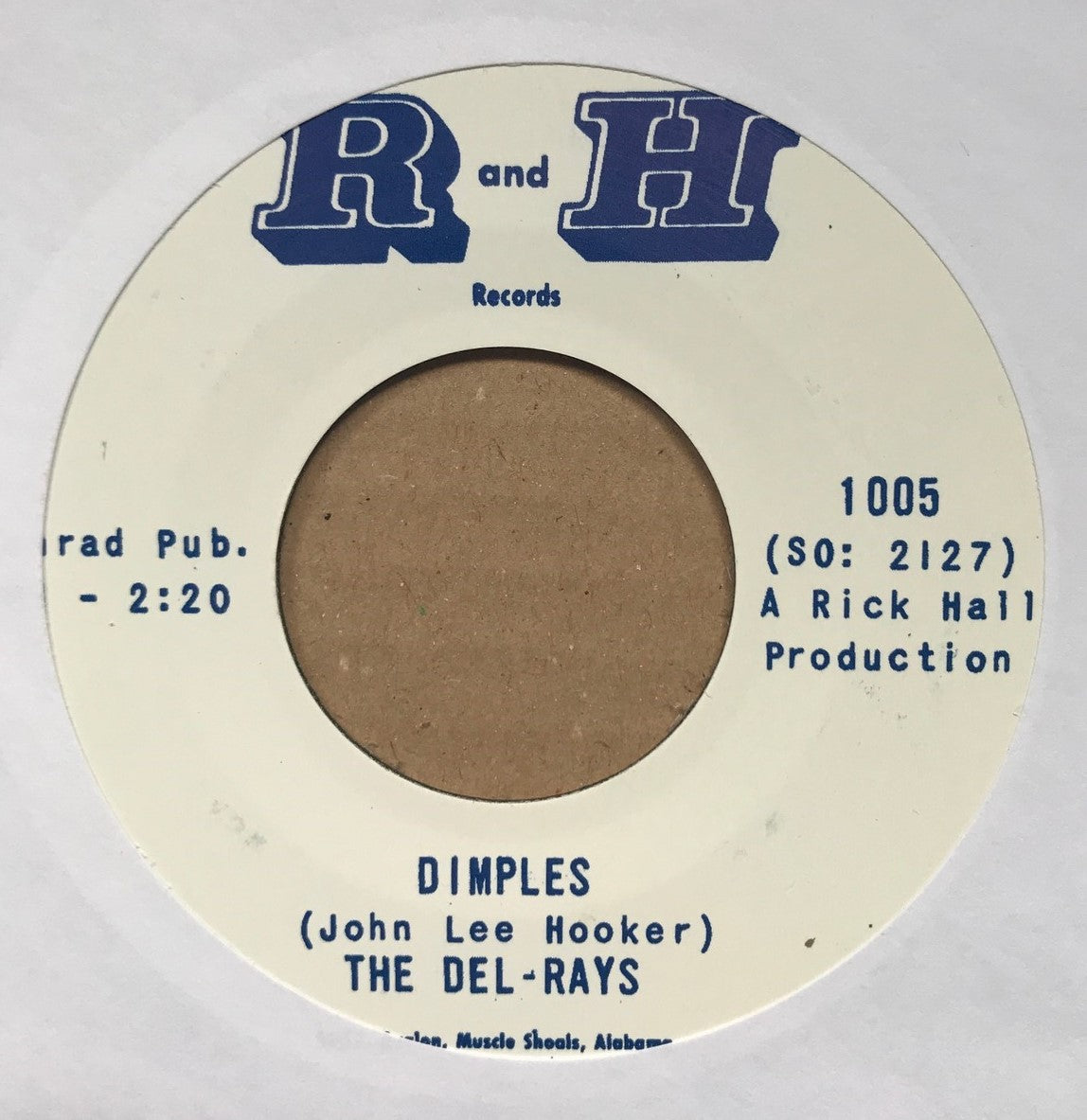 Single - Del-Rays - Dimples, Fortune Teller