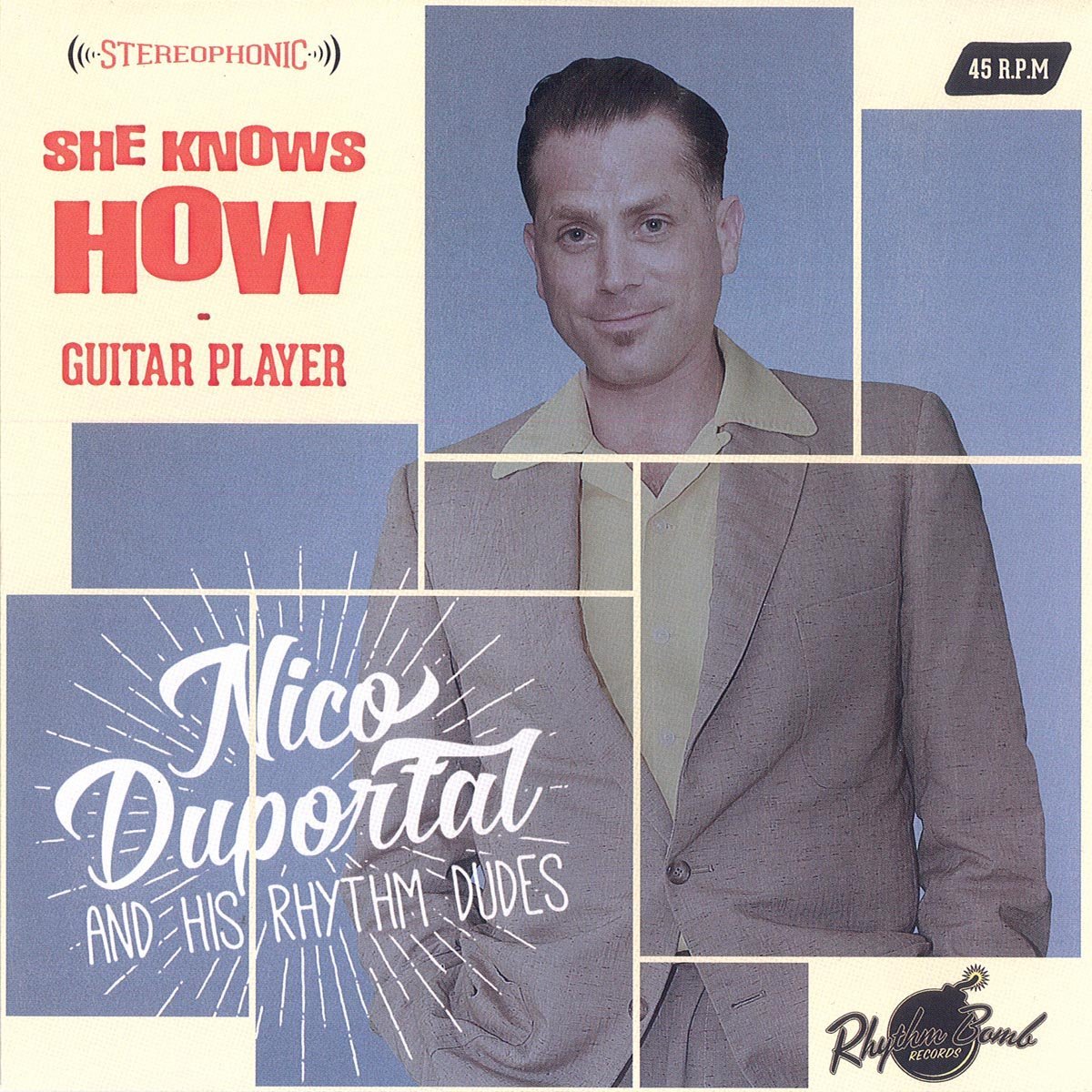 Single - Nico Duportal - She Knows How, Guitar Player