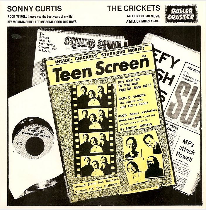 Single - VA - Crickets - Sonny Curtis - Teen Screen