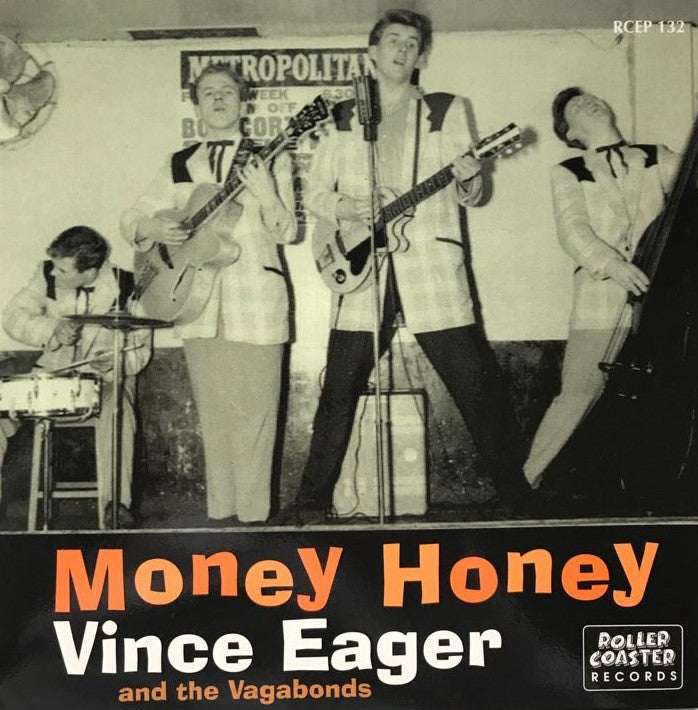 Single - Vince Eager - Money Honey, Be Bop A Lula, My Dixie Darl