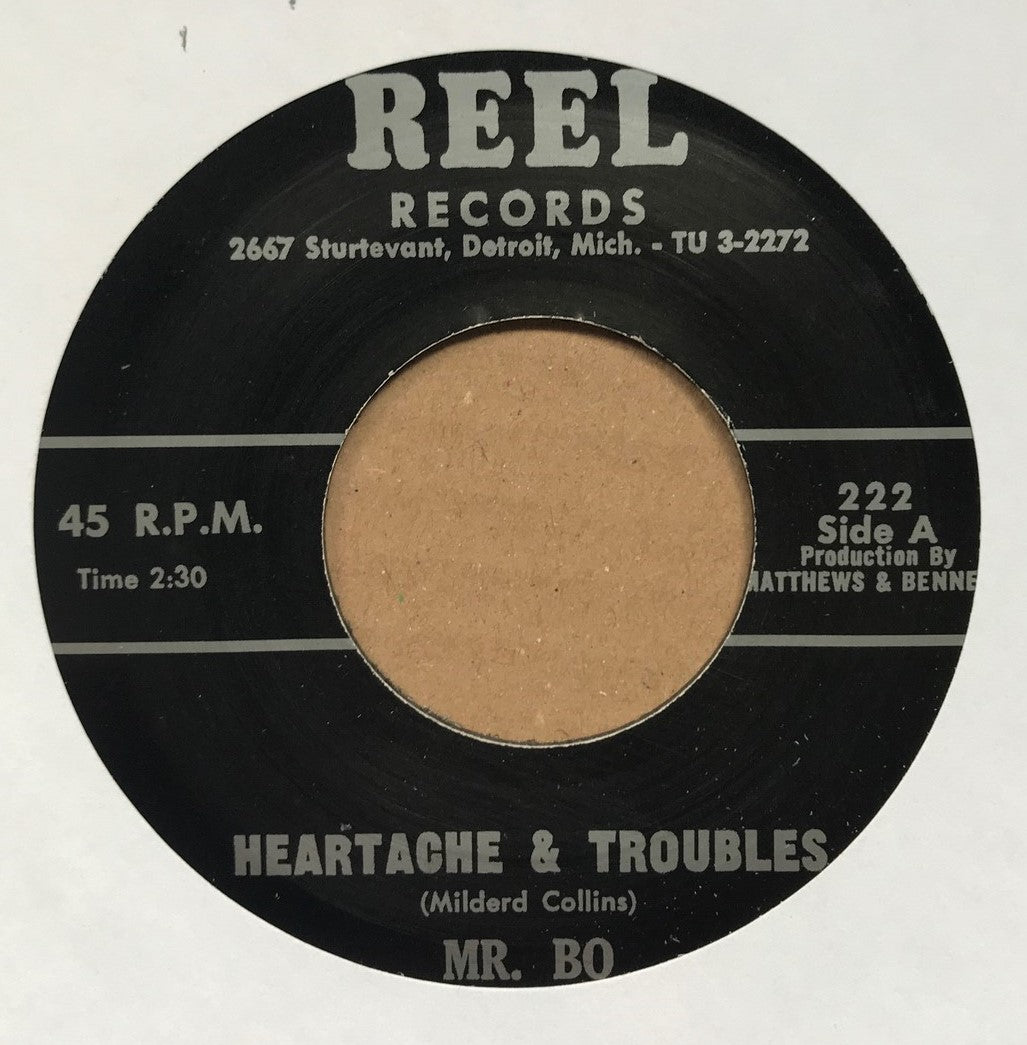 Single - VA - Mr. Bo - Heartache & Troubles / Arron Mccray - Inter Santum