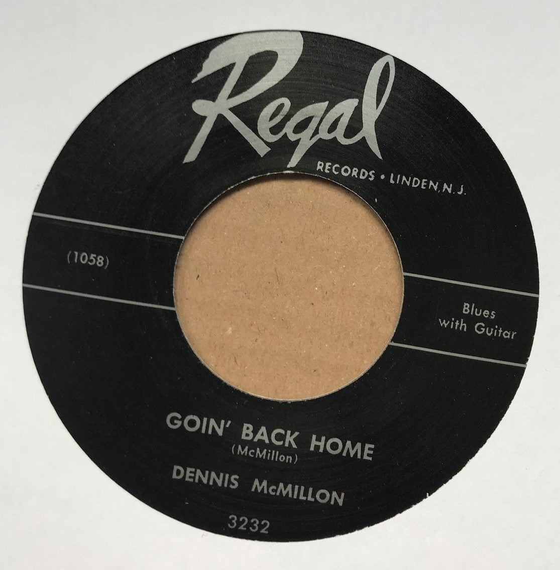 Single - Dennis Mcmillon - Goin’ Back Home / Poor Little Angel Girl