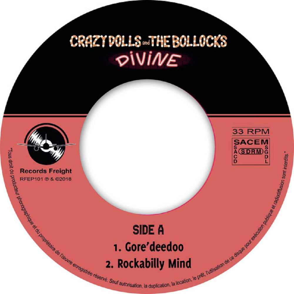 Single - Crazy Dolls & the Bollocks - Divine