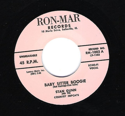 Single - VA - Stan Gunn - Baby Sitter Boogie, Jack Rivers - Call On Me