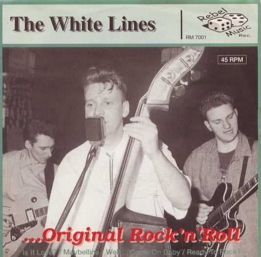 Single - White Lines - Original Rock'n'Roll