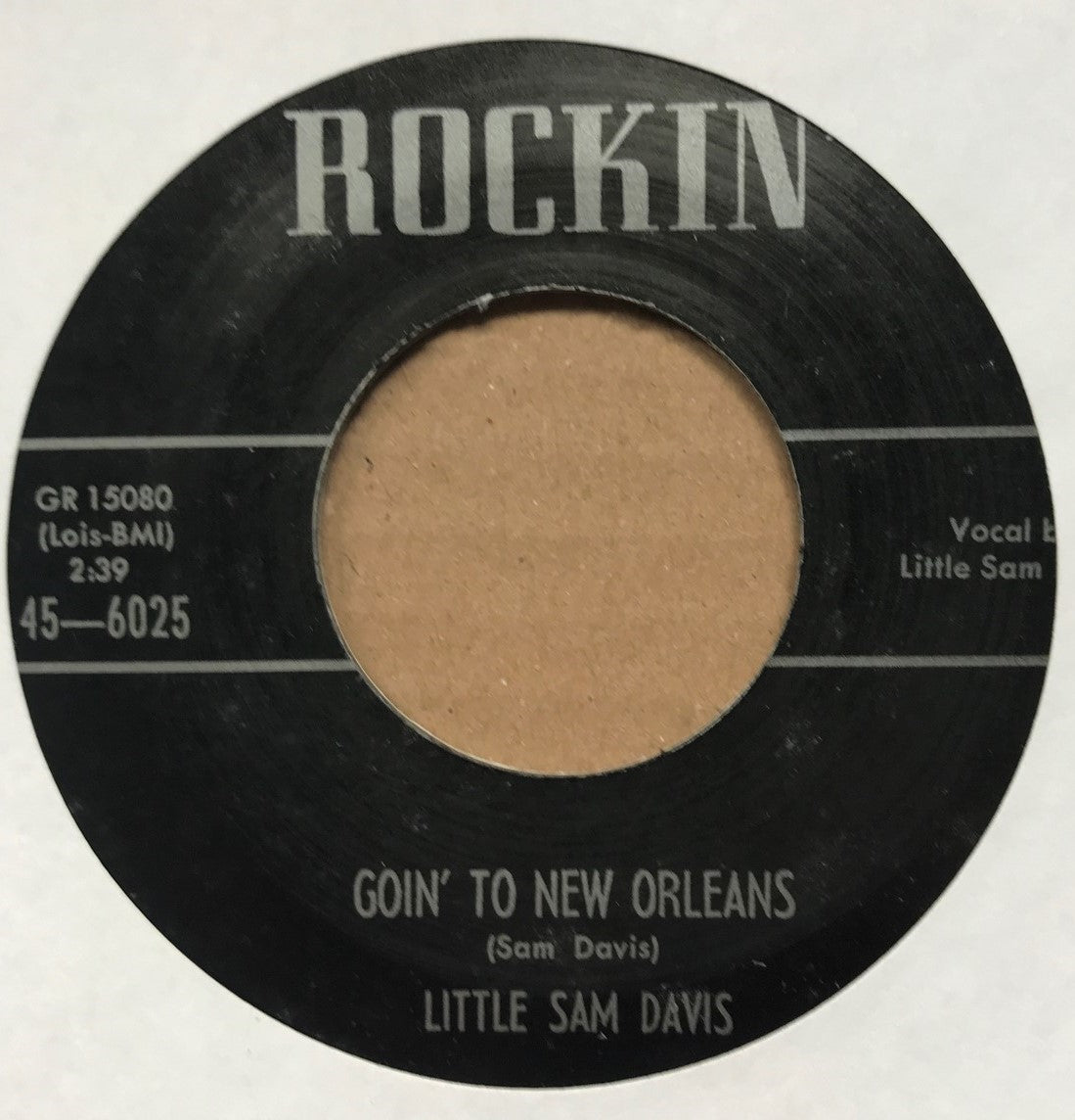 Single - Sam Davis - 1958 Blues / Goin’ Back To New