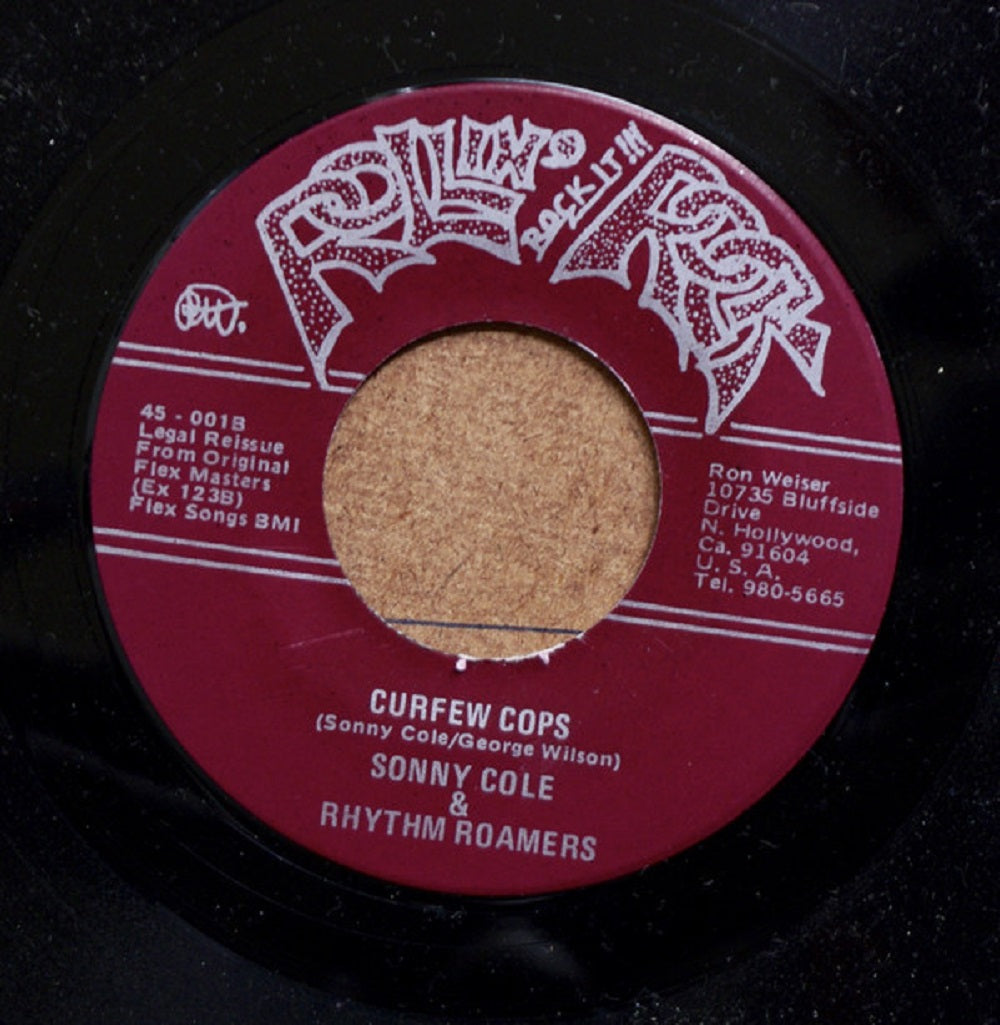 Single - Sonny Cole And The Rhythm Roamers - I Dramed I Was Elvis