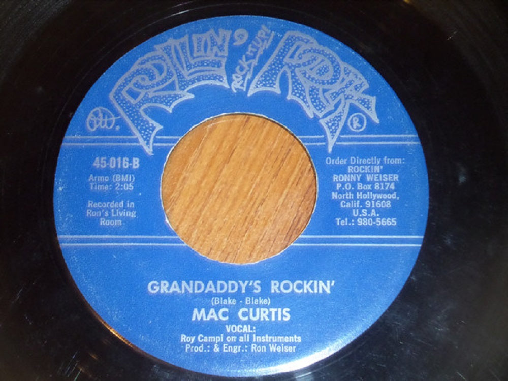 Single - Mac Curtis - You Oughta See Grandma Rock; Grandaddy's Rockin'