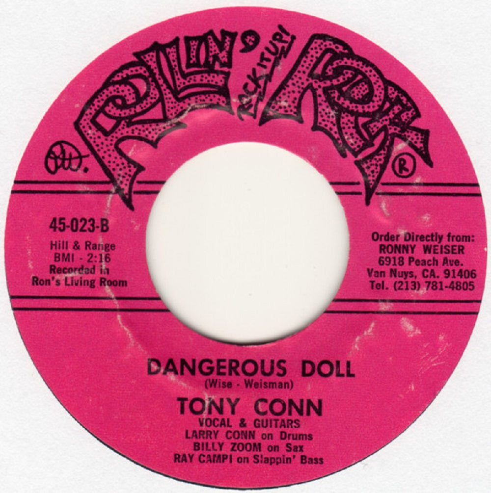 Single - Tony Conn - Like Wow; Dangerous Doll