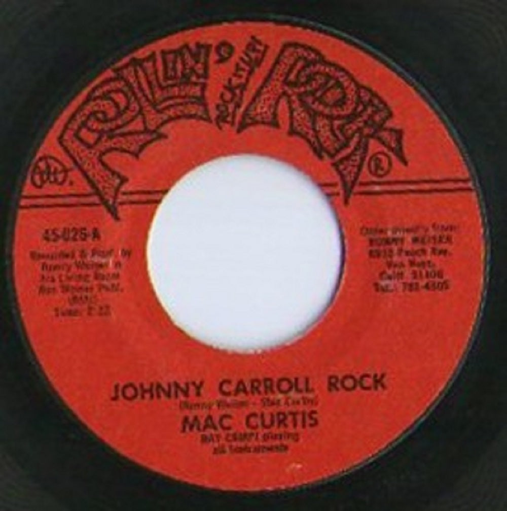 Single - Mac Curtis - Johnny Carroll Rock; Rockin' Mother