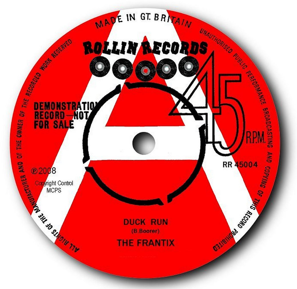 Single - Frantix - 1. Duck Run, No Lovin' No River Blues