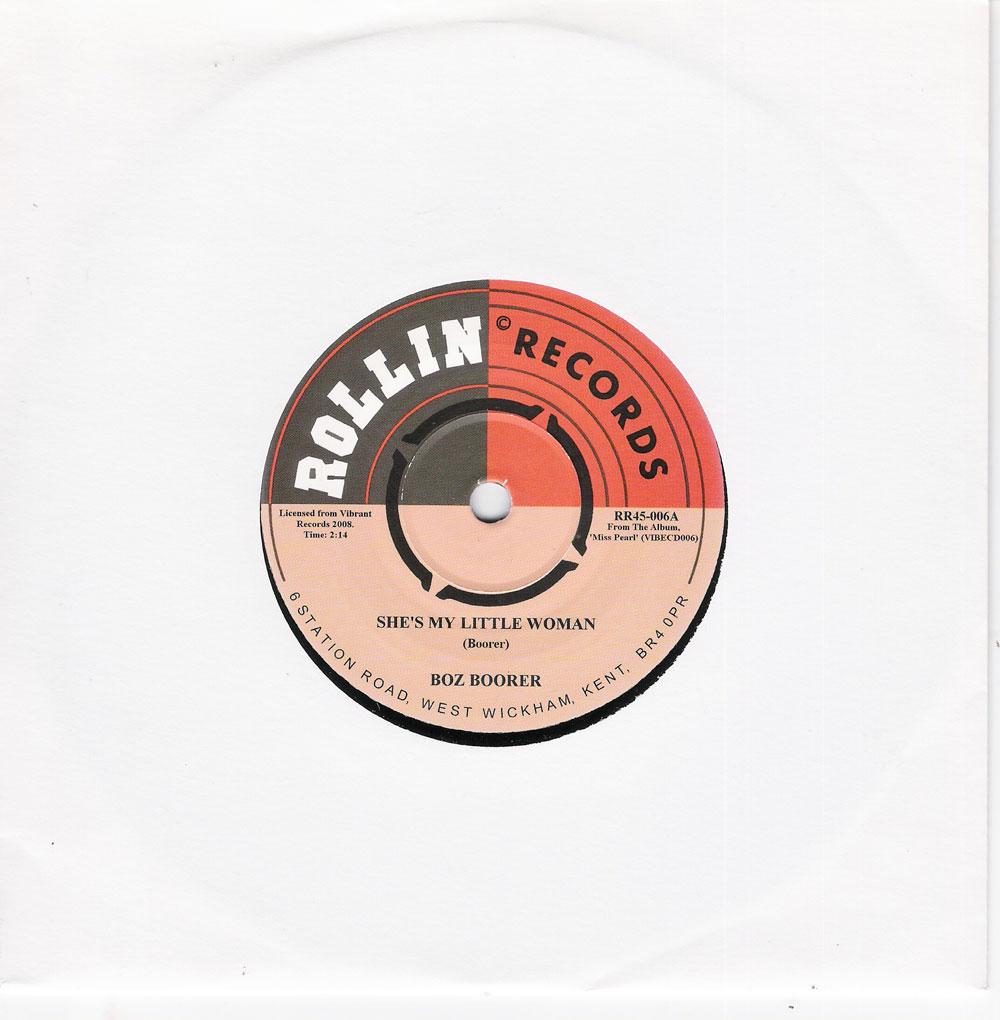 Single - Boz Boorer - 1. She's My Little Woman, Juke Box Rock