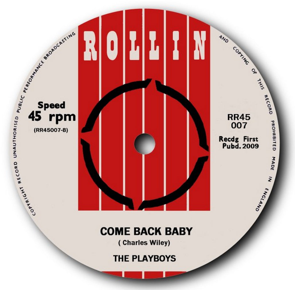 Single - Playboys - Wail Baby Wail, Come Back Baby