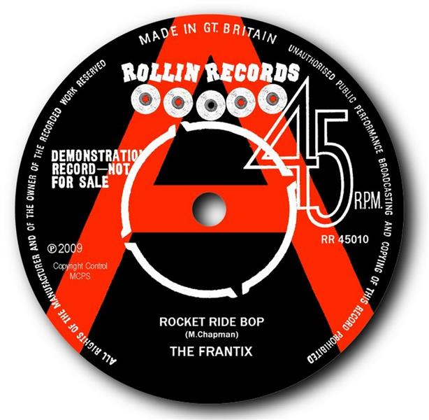 Single - Frantix - Rocket Ride Bop; Rock And Roll Fever