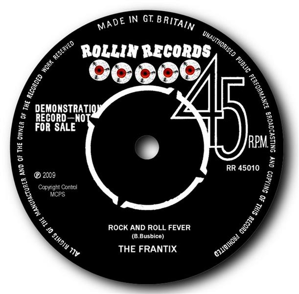 Single - Frantix - Rocket Ride Bop; Rock And Roll Fever