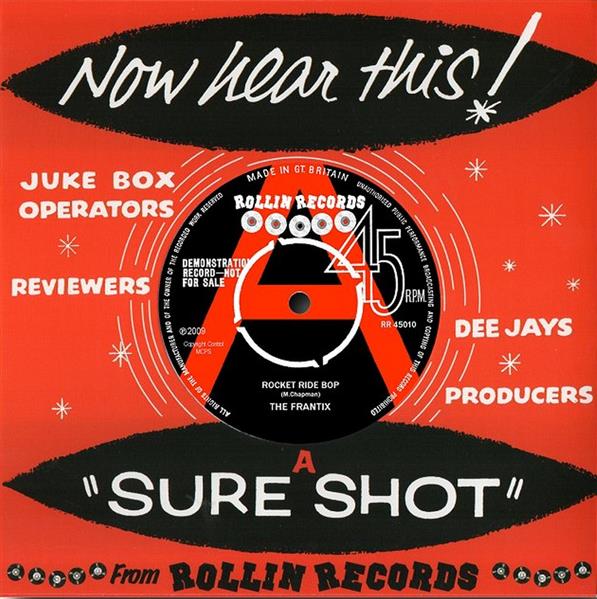 Single - Frantix - Rocket Ride Bop; Rock And Roll Fever