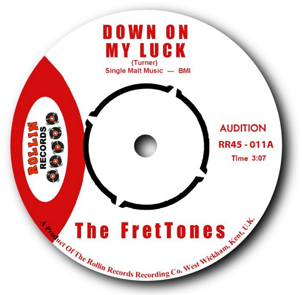 Single - Frettones - Down On My Luck, Poor Little Baby