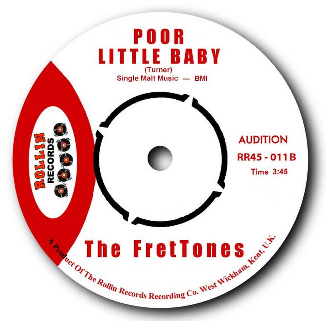 Single - Frettones - Down On My Luck, Poor Little Baby