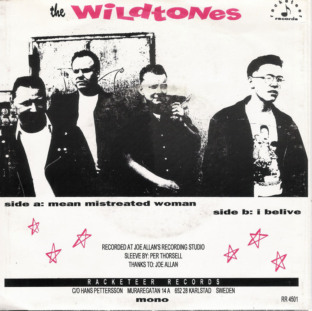 Single - Wildtones - Mean Mistreated Woman