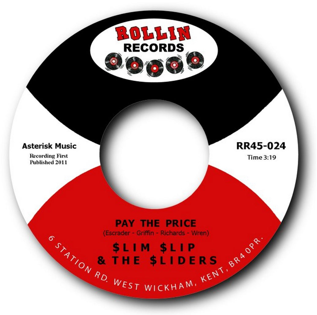 Single - Slim Slip & The Sliders - Pay The Price / Somethin' On You