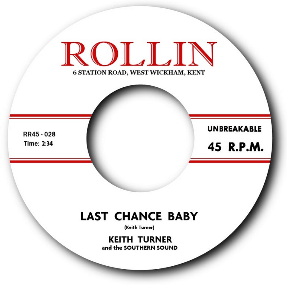 Single - Keith Turner & The Southern Sound - Last Chance Baby, Cadillac Walk