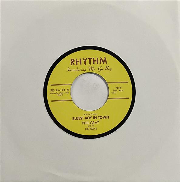 Single - Phil Gray - Bluest Boy in Town - Pepper Hot Baby