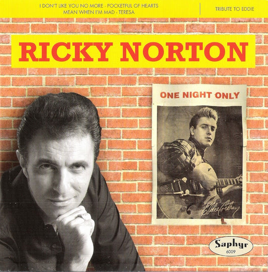 Single - Ricky Norton - I Don't Like You No More