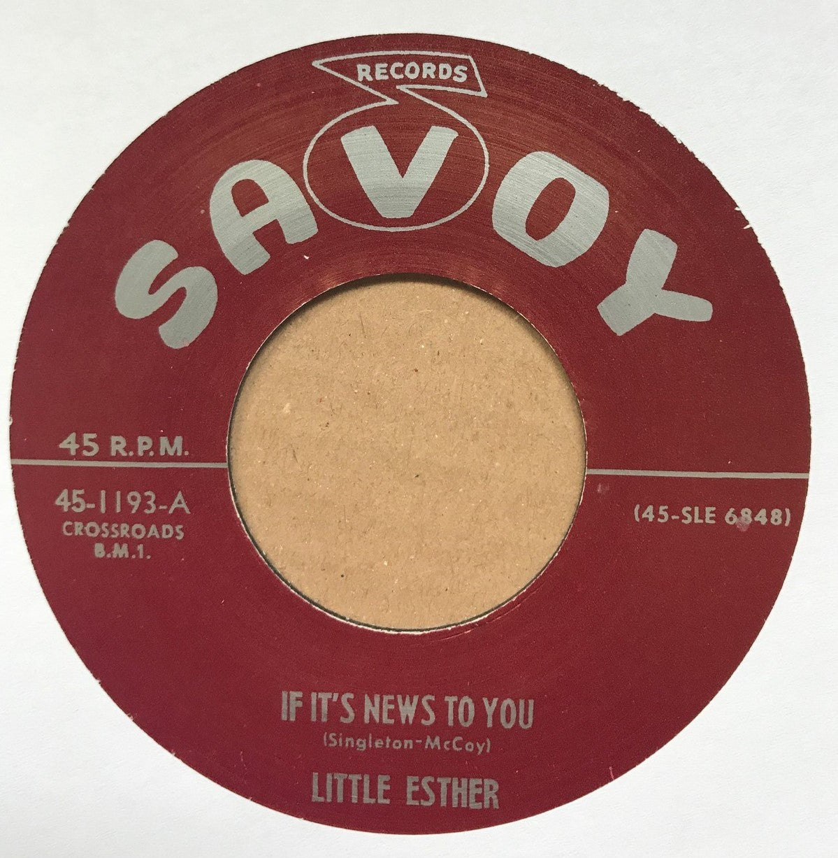 Single - Little Esther - If It's News To You / Tain't What You Say