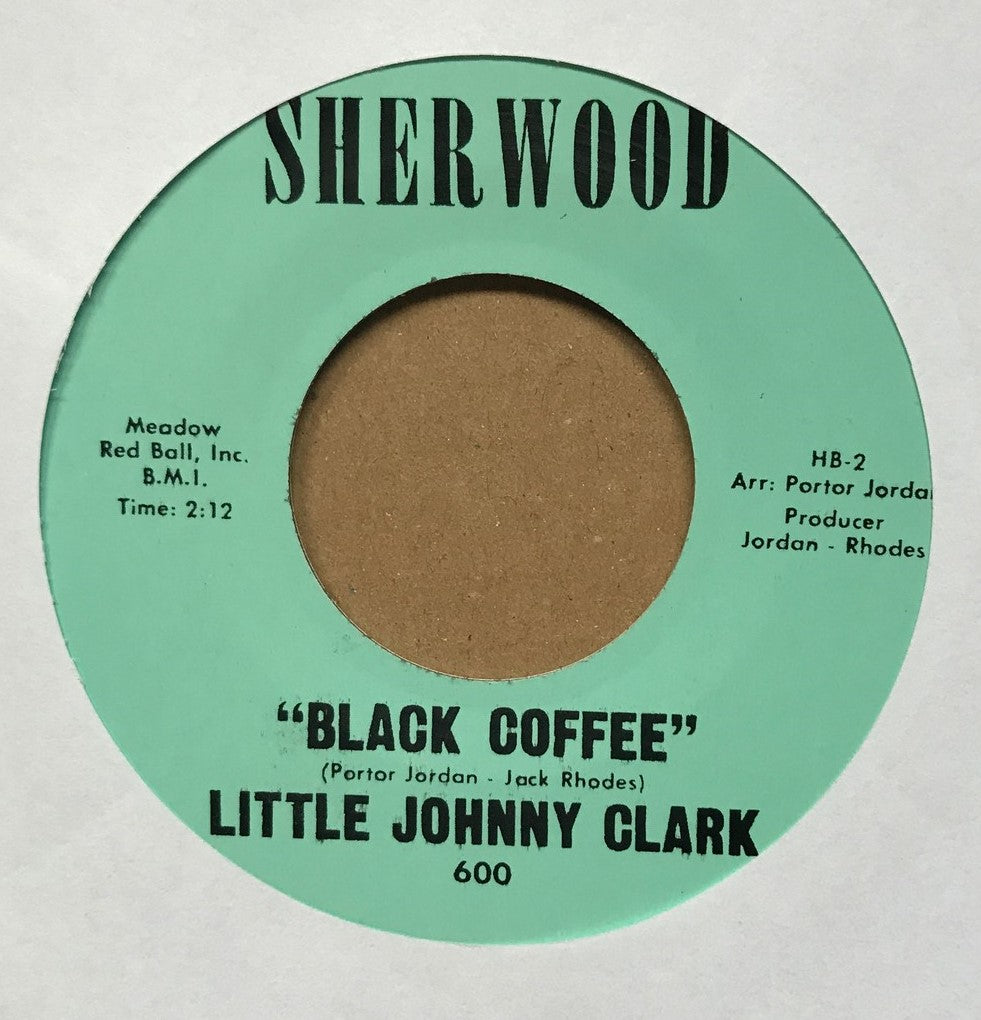 Single - Little Johnny Clark - Black Coffee / Now Now Now