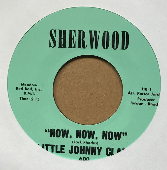 Single - Little Johnny Clark - Black Coffee / Now Now Now