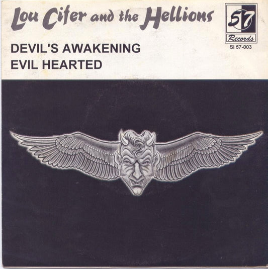 Single - Lou Cifer & the Hellions - 1. Devils Awakening, Evil Hearted