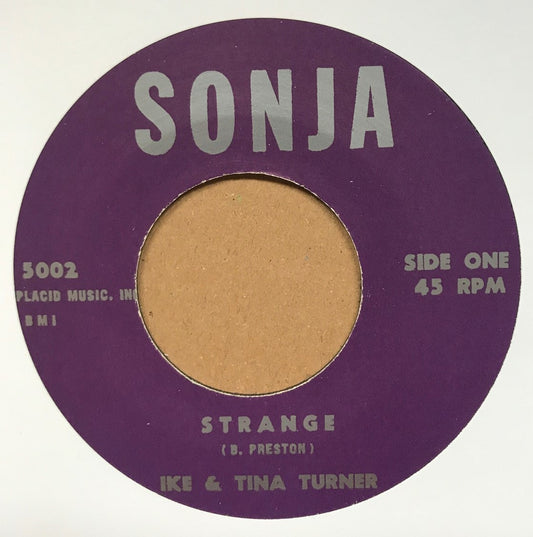 Single - Ike & Tina Turner - Strange; You're A Jive Playboy