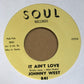 Single - Johnny West - Tears Baby / It Ain’t Love