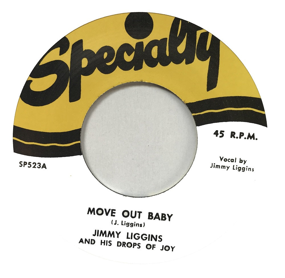 Single - Jimmy Liggins - That Song Is Gone; Move Out Baby