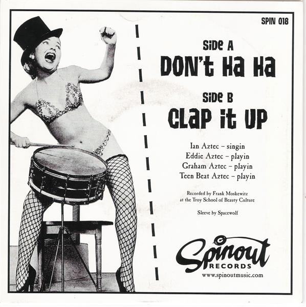 Single - Ian & the Aztecs - Don't Ha-Ha, Clap it Up