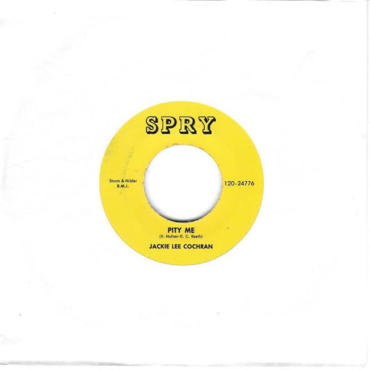 Single - Jackie Lee Cochran - Pity Me, I Wanna See You