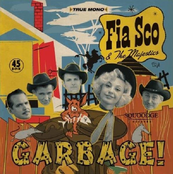 Single - Fia Sco & The Majestics - Boom Boom (Schwarzes Vinyl)