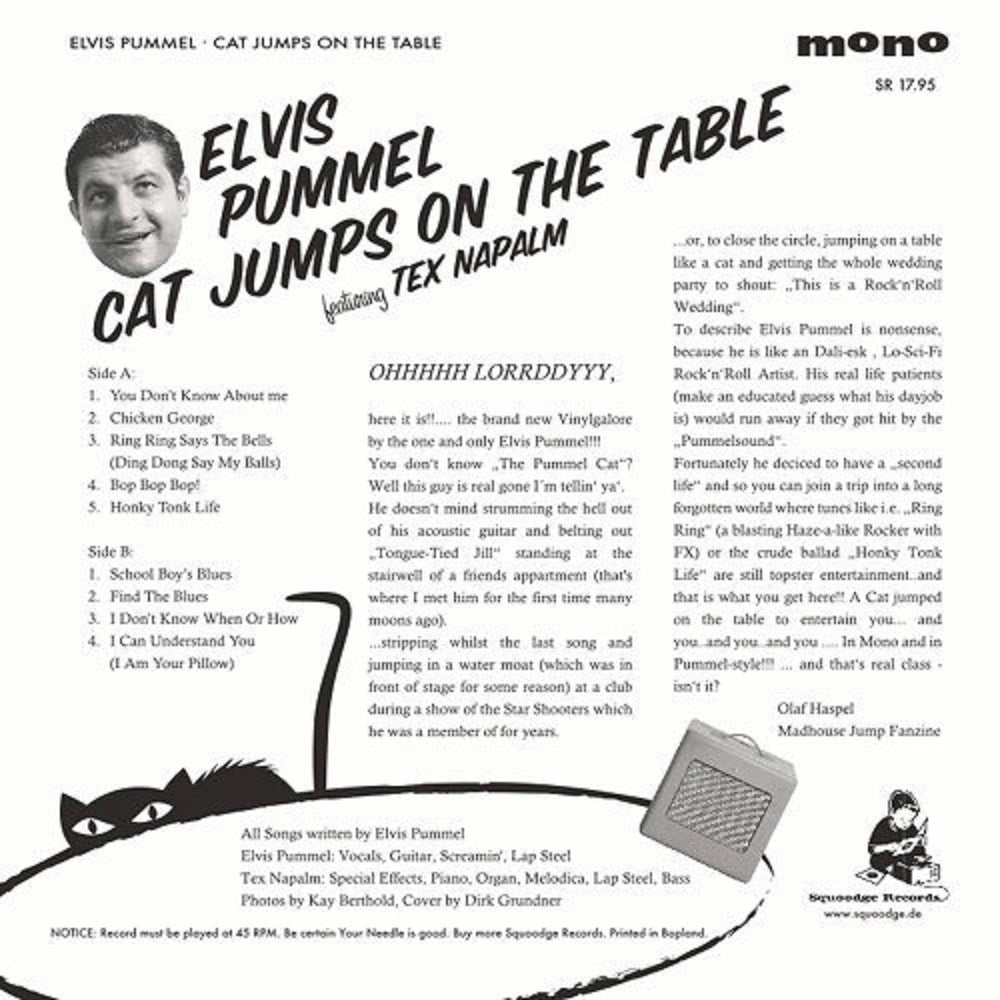 Single - Elvis Pummel - Cat Jumps On The Table