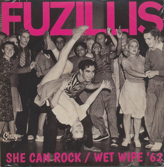 Single - Fuzillis - She Can Rock; Wet Wipe '62