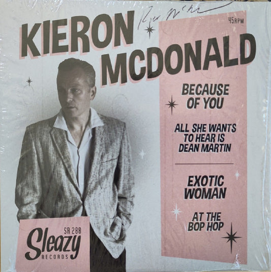 Single - Kieron McDonald - Because Of You; +3