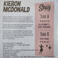 Single - Kieron McDonald - Because Of You; +3